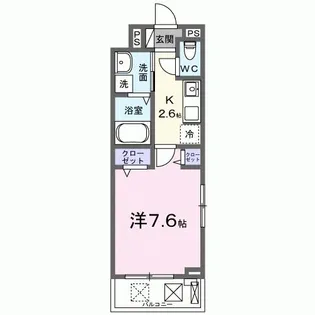 プレッソパーク【2階】の間取り