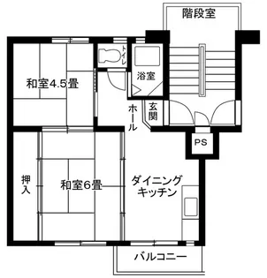 藤沢四ツ辻 3号棟【3階】の間取り