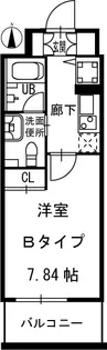 ウィズ丸子通【5階】の間取り