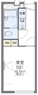 レオパレスユーワ【2階】の間取り