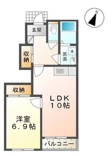 ノアハウス【1階】の間取り