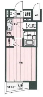 ガラ・グランディ日本橋【8階】の間取り