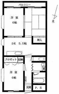 メゾン南小岩【3階】の間取り