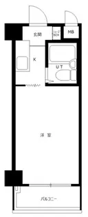 クリスタルコート66【4階】の間取り
