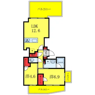 SYFORME ITABASHI III【13階】の間取り