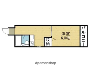 田宮ビル【4階】の間取り