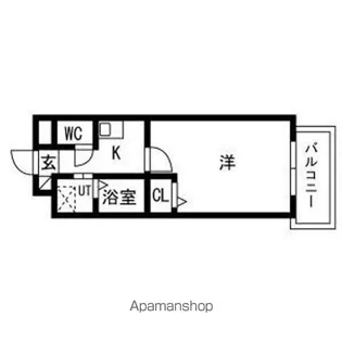 セントラルハイツ茜山【2階】の間取り