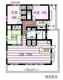 ネバーランド姫路西二階町【3階】の間取り