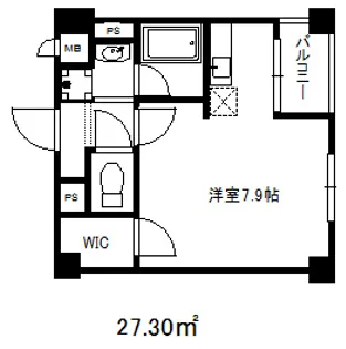 カノン甲南山手【3階】の間取り