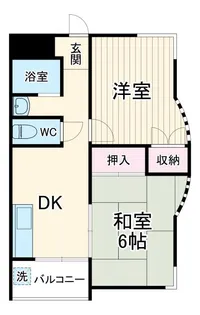津田沼ホームズ【2階】の間取り