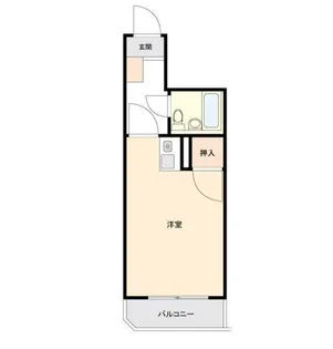 カエサル花小金井【2階】の間取り