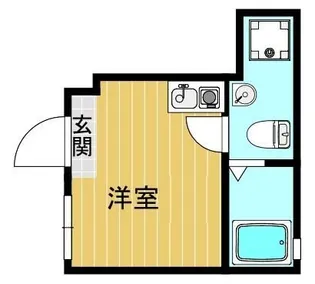 アヴニール上北沢【1階】の間取り
