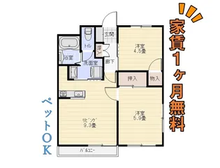 GB-II【2階】の間取り