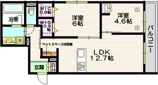Maison M【3階】の間取り
