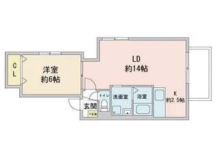 PRIME2・1【9階】の間取り