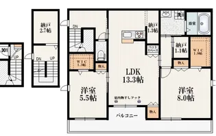 MAHALO MAISON【3階】の間取り