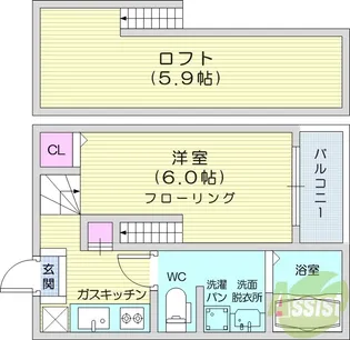 グランドレジデンス旭ヶ丘【1階】の間取り
