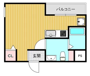 エスペランサ伊丹【1階】の間取り