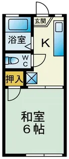 ビバリーハイツ【2階】の間取り