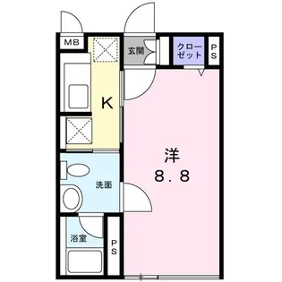 グラースビオラ・SE【2階】の間取り