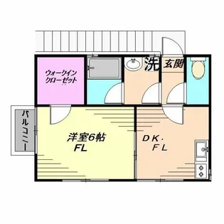 アネックスOGR【2階】の間取り