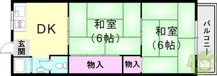 ハイツHATAYA【2階】の間取り
