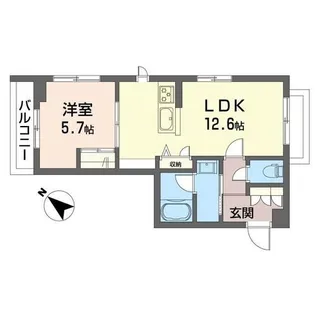 モンオレイエ【2階】の間取り