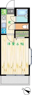 コーポいずみ【1階】の間取り