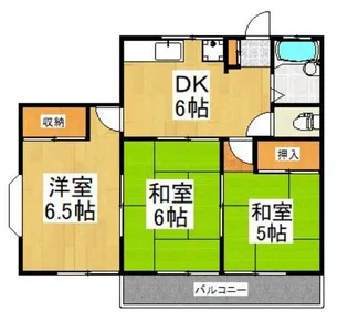 リヴェール大久保【2階】の間取り