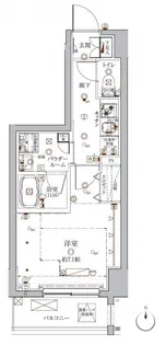 クレイシア入谷【2階】の間取り