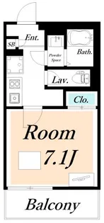 クレイノNLエヌズランドI【2階】の間取り