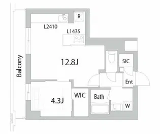 Cordelia荻窪【5階】の間取り