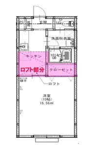 KEIYO高見台【2階】の間取り
