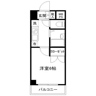 サンテミリオン江戸川橋【4階】の間取り