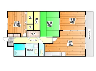 メゾンポレール【2階】の間取り