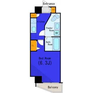 東京都品川区南大井5【マンション】の間取り