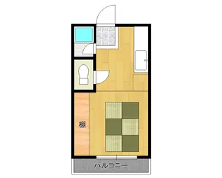 レジデンス中村B棟【2階】の間取り