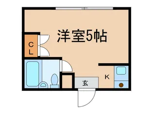 コーポ園【1階】の間取り