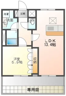 神奈川県小田原市飯泉【アパート】の間取り