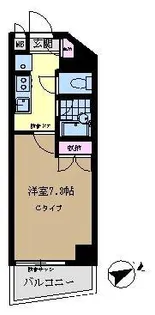 フレア金沢八景【3階】の間取り