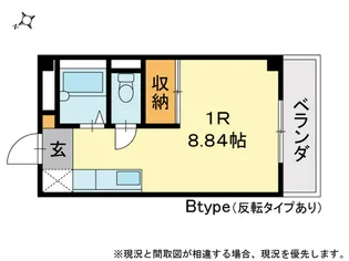 北方壱番館【3階】の間取り