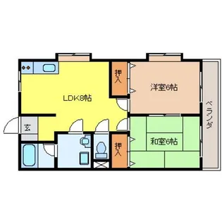 Miマンション【3階】の間取り