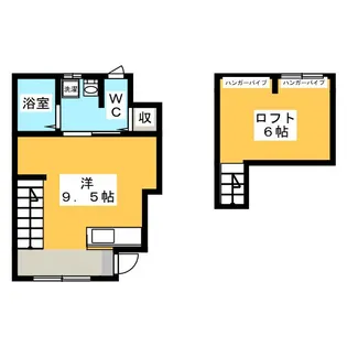 エスプレッソ【1階】の間取り