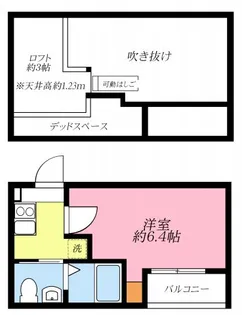 1Kの間取り画像