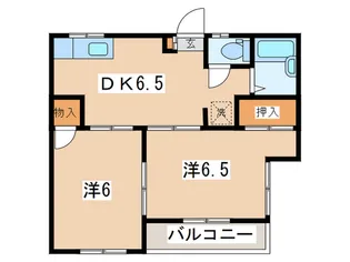 メゾン鎌倉【2階】の間取り