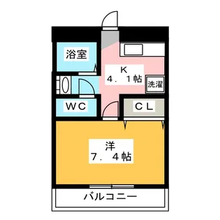 ウェールK【2階】の間取り