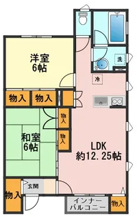 東京都江戸川区篠崎町6【アパート】の間取り