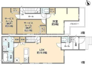 千葉県流山市美田【一戸建】の間取り