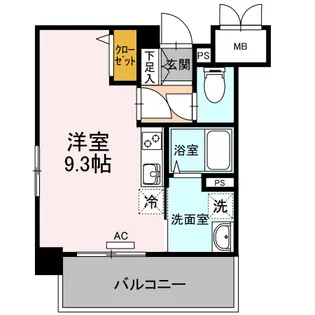 Chula Vista Casa Daido【4階】の間取り