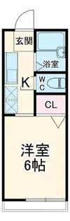 エステートピアKEI【1階】の間取り
